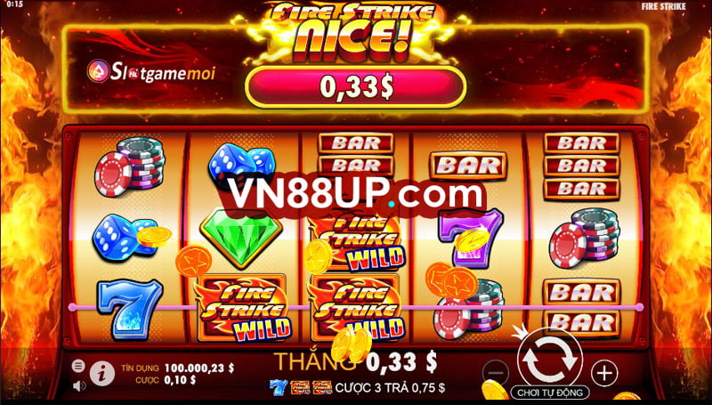 Game Slots nổ hũ VN88 giúp kiếm tiền nhanh