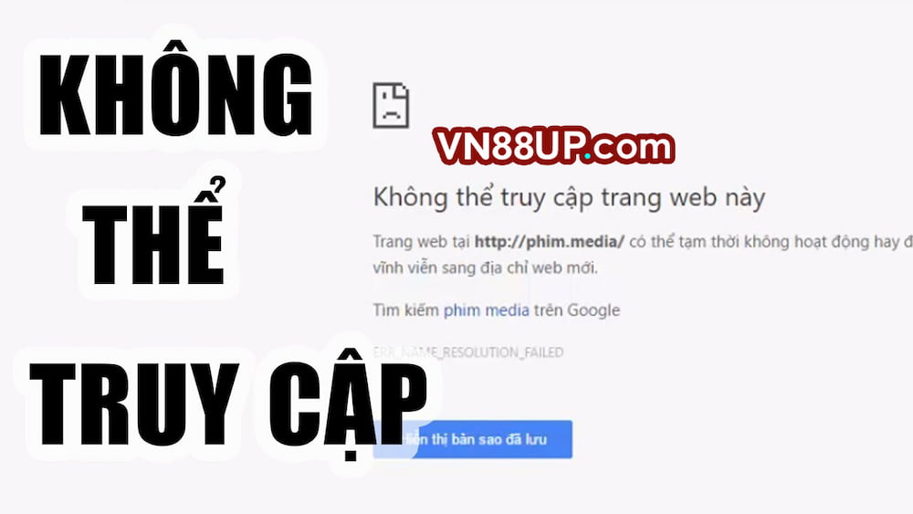 Không thể truy cập vào nhà cái VN88